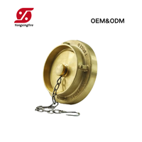 Envío Rápido: Conector de Manguera de Aluminio/Latón de 25mm, 50mm, 65mm, Tipo Storz, Acoplamiento de Manguera Contra Incendios, Tapa Ciega Storz y Llave para Bomberos
