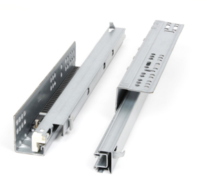 Châu Âu loại 18-inch mở rộng đầy đủ mềm đóng Ngăn kéo trượt đường sắt giảm xóc undermount RUNNER cho tủ bếp rvs Gyms-450mm - Product Image 1