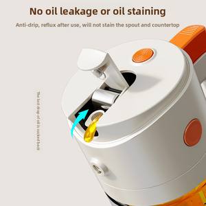 New Trend Design 550ml Óleo De Vidro Pot Oil Pulverizador Pour & Spray Cozinha Cozinhar Azeite Dispenser Garrafa - Product Image 3