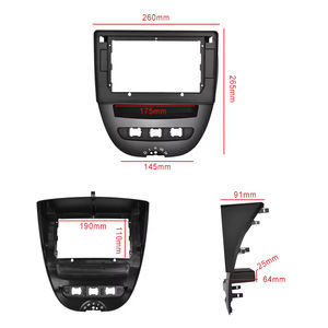 Panel Estéreo de 10.1 Pulgadas para Toyota Aygo, Peugeot 107, Citroën C1, Compatible con Modelos 2004-2014 - Product Image 5