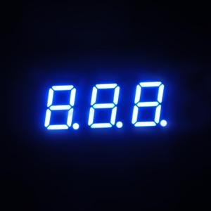 Blaue 0,8 Zoll 3-stellige 7 Segment LED-Anzeige Houkem-8031-A/BB 11Pins CC <span class=keywords><strong>CA</strong></span> - Product Image 6