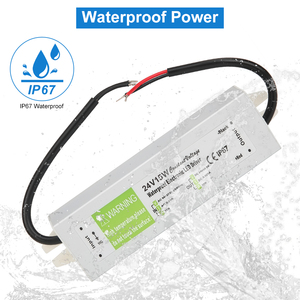 Convertisseur <span class=keywords><strong>LED</strong></span> ESann 150W, alimentation <span class=keywords><strong>LED</strong></span> basse tension, étanche IP67, 24 V 0.42A, <span class=keywords><strong>transformateur</strong></span> <span class=keywords><strong>LED</strong></span>, adaptateur secteur AC/DC - Product Image 4