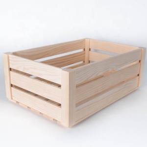 Caisses à lattes de <span class=keywords><strong>pomme</strong></span> végétale ordinaire <span class=keywords><strong>en</strong></span> <span class=keywords><strong>bois</strong></span> pour l'artisanat - Product Image 2
