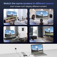 Répartiteur HDMI SYONG 8K 1 entrée 4 sorties avec gestion EDID, répartiteur HDMI 2.1 pour 4 moniteurs, PS5, Xbox Series X, ordinateur portable, projecteur