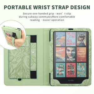 Funda Protectora Magnética Delgada y Elegante <span class=keywords><strong>de</strong></span> Cuero PU Bojin para <span class=keywords><strong>Kindle</strong></span> Paperwhite 12.ª Generación 7 Pulgadas 2024, Protección Perfecta, Activación Automática - Product Image 4