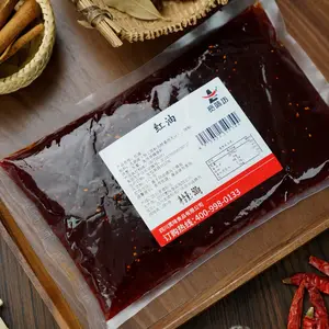 Conwee Kuanwei Sangu 500 g gewürzige Warme Suppe Basis Warme Topf-Züchte Sichuan Geschmack Chili Öl für Gewürzung aromatische Farbung