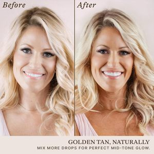 Gotas Autobronceadoras Hechas con Ingredientes Naturales y Orgánicos, Gotas Autobronceadoras de Bronceado Medio para la Cara, para Agregar a la Piel del Rostro - Product Image 5