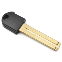 Lame de clé vierge professionnelle TOY40 non taillée pour télécommande de proximité sans clé, pièce de rechange automobile