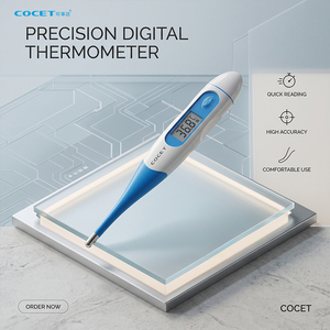 Thermomètre numérique électronique Kangfu, lecture instantanée, thermomètre flexible, thermomètre numérique oral, étanche, thermomètre numérique - Product Image 5