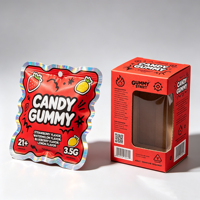 OEM voedselveilige Mylar zakverpakkingen met matte afwerking, staande pouches met ritssluiting voor snacks, noten, koekjes en snoep