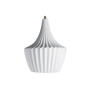 Lámpara de araña de cerámica moderna de nuevo diseño, luz colgante de estilo plisado, luz de techo para decoración del hogar - Product Image 4