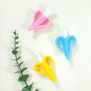 <span class=keywords><strong>Mordedor</strong></span> de Silicona para Bebés, Diseño de Plátano, Libre de BPA, Venta al por Mayor, ODM OEM - Product Image 3