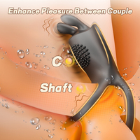 Paar-Vibrationsring und Analplug mit APP-Fernbedienung, Mehrfach-Vibration und IPX7 Wasserdicht für Männer und Frauen, Erwachsenen-Spielzeug