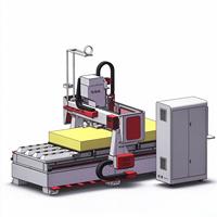 Routeur CNC à changement d'outil automatique à prix abordable, machine de gravure et de découpe du bois 1325 pour armoires en bois avec servomoteur