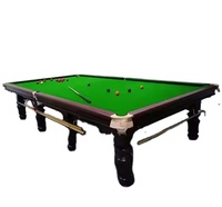 Table de billard d'intérieur en ardoise écologique, certifiée ISO 9000, durable et personnalisable, prix usine, haute qualité