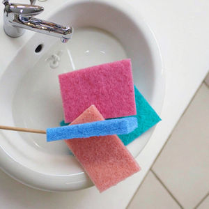 Nhà Máy Cung Cấp Trực Tiếp Công Nghiệp Dày Cọ Rửa <span class=keywords><strong>Pad</strong></span> Hồ Bơi Nhà Bếp Bể Cá Bàn Chải Hộ Gia Đình Làm Sạch Văn Phòng Sử Dụng 1.5Cm - Product Image 2