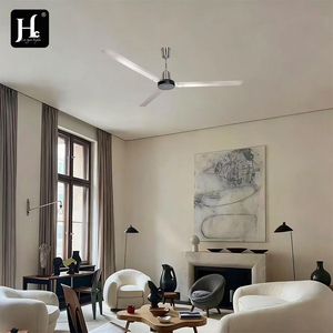 New Silver Electric Ceiling Fan with 3 Stainless Steel Blades, 79-Inch, 220V - Product Image 6