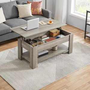 <span class=keywords><strong>Tavolino</strong></span> da caffè moderno in legno bianco multifunzionale - Product Image 3