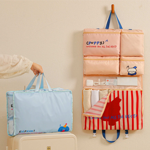 HANFEIZI Patrón de moda Diseñador Equipaje y bolsas de viaje 6 en 1 Bolsa de viaje multifunción de viaje - Product Image 1