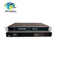 IQ4 64 en 1 M3U8 M3U HLS HTTP TS MPEG2 H264 H265 flux IP à 24 ISDB-T modulateur RF utilisé pour le système numérique sud-américain