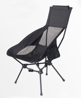 Chaise d'extérieur au design triangulaire, chaise de camping, chaise basse
