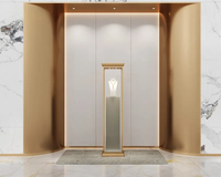 Vitrine à bijoux multi-tiroirs avec éclairage LED, couleur/taille personnalisable, plateau en verre trempé et acier inoxydable, durable