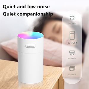 Difusor de Aroma para coche, humidificador de aire inteligente portátil de 270ml, vapor arcoíris, Usb inteligente, purificador de niebla, Dq108 - Product Image 4