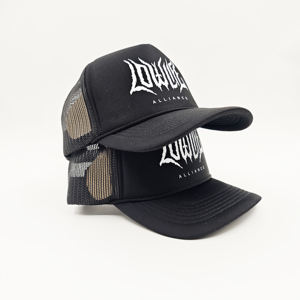 Gorras de Espuma Trucker con Logotipo Impreso de Alta Calidad, Gorra de 5 Paneles con Malla, Diseño Liso, Moderno, para Verano y Actividades al Aire Libre - Product Image 3