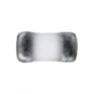 Condensateur céramique MLCC 0201 (0603 métrique) à montage en surface, 0,7 pF 25 V C0G/NP0 0201 0,7 pF ECD-GZER709 - Product Image 1