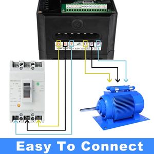 Variador de Frecuencia HKS VFD de 5.5KW 220V Monofásico con Control Vectorial para Motores Industriales - Product Image 5