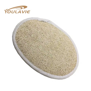 Éponge exfoliante naturelle en loofah personnalisable avec logo pour le corps et le visage, pour femmes et hommes - Product Image 2