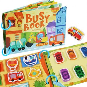Juguetes Educativos para Preescolar y Jardín de Infancia, Actividades de Aprendizaje Montessori, Libro de Pegatinas para Niños - Product Image 5
