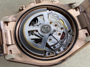 Reloj de Alta Calidad, Resistente al Agua, 40 mm, Fábrica ARF, Acero 904L, Movimiento 4131, Cronógrafo, Oro Rosa, Panda Diver - Product Image 5
