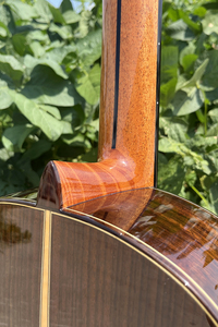 <span class=keywords><strong>Guitarra</strong></span> Clásica Española de Alta Gama, Marca Aiersi, con Tapa de Abeto Macizo, Diseño con Incrustaciones de Arce Rizado, Cuerpo de Palisandro, Buen Sonido - Product Image 4
