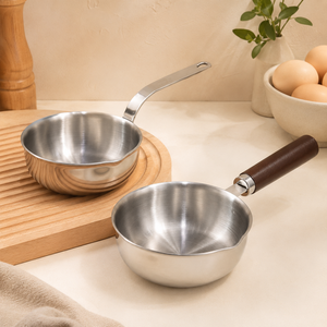 Single Handle Walnut Bowl Household Metal Snack Egg Noodle Salad Milk <b>Pot</b> for Mixing <b>Pot</b> - Product Image 1