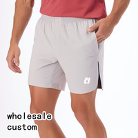 Shorts de course athlétiques pour hommes personnalisés, shorts d'entraînement à séchage rapide, 7 / 5 / 9 pouces, légers, pour le sport, la salle de sport, le basketball, la randonnée