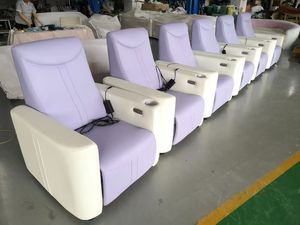 كرسي طبي حديث التصميم للعيادات سهل التنظيف كرسي طبي جلدي للمستشفيات قابل للتعديل كهربائيًا - Product Image 4