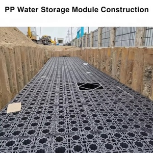 Tanque de infiltración de agua subterránea para vehículos de 60t, cajas de infiltración hechas con PP 100% virgen y sin geotextil - Product Image 3