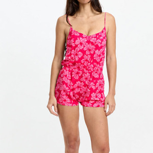 Mono playero informal con estampado y cintura ajustable, diseñado por el fabricante, estilo hawaiano, de rayón, personalizado. - Product Image 2