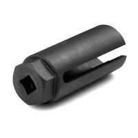 Llave de Extracción de Sensor Lambda de 22 mm y 7/8 Pulgadas, con Enchufe de 3/8, para Desmontar el Inductor del Escape del Automóvil, Herramienta Universal para Reparación de Automóviles