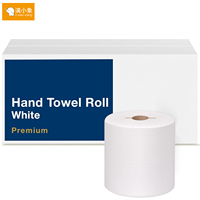 Papier toilette 2 plis, personnalisé, gaufré, 100% bois vierge recyclé, écologique, doux, absorbant, couleur naturelle, marque OEM