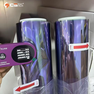 Película Protectora para Ventanas de Auto C5TOPFILM, Aislamiento Térmico, Protección de Privacidad, Color Morado Emperador, Película Protectora para Parabrisas Delantero - Product Image 1