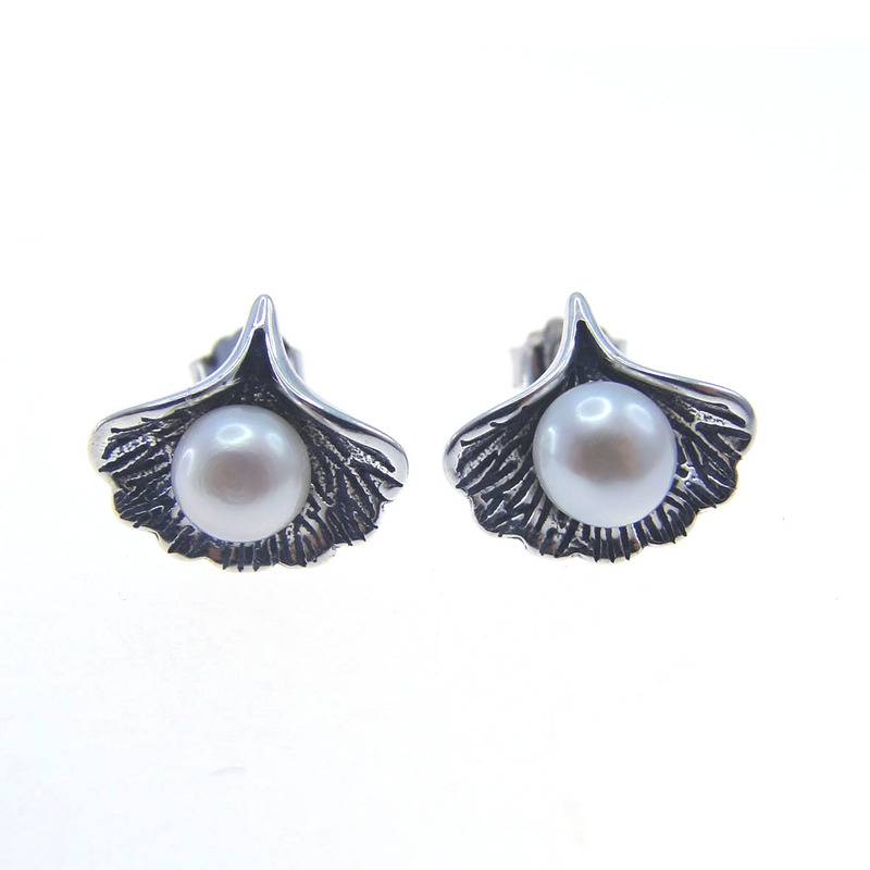 Design Customized Cultured Pearl Earrings Rose