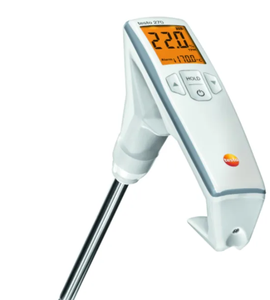 เครื่องตรวจคุณภาพน้ำมันอาหาร Testo 270 ของเยอรมัน สำหรับตรวจวัดค่า TPM ในน้ำมันทอด มีสินค้าในสต็อก - Product Image 1