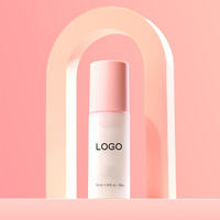 SENKA No Logo Private Label Rose Organique Vegan Contrôle de l'huile Maquillage longue durée Spray de finition Shimmer Matte Spray fixant