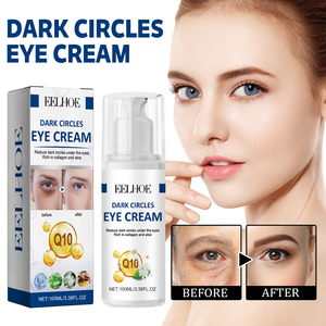 Crème pour les yeux anti-cernes Coq10 100 ml, étiquette privée OEM, anti-âge, hydratante, éclaircissante, végétalienne - Product Image 4