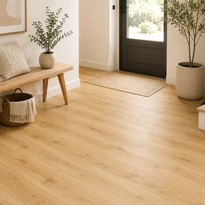 Suelo de Madera de Roble Blanco Claro, Resistente al Desgaste, con Acabado UV, para Decoración de Interiores de Apartamentos y Casas - Product Image 1