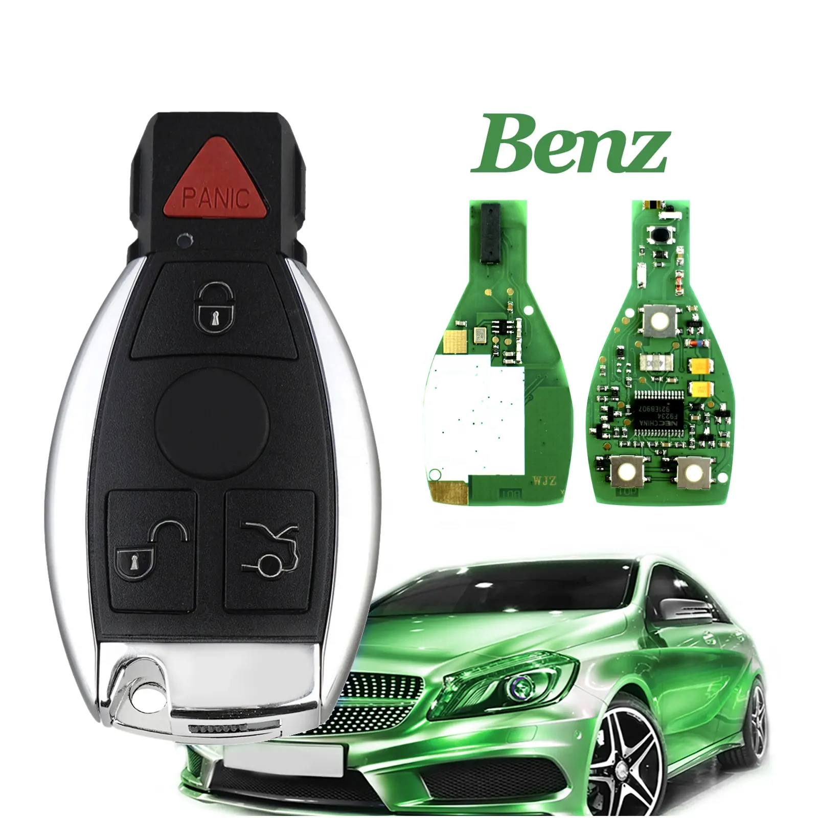 4 Buttons 315MHz car universal smart remote control key For Mercedes-Benz C CL E G GL ML R S Class FCCID:IYZ3312 IYZ3317