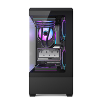 Wholesale Gaming PC Case Boitier PC MicroATX ATX E ATX 9pcs 120cm Fan 430mm Graphics Card Multi Hard Drive Desktop Chassis OEM
