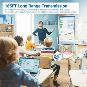 Transmetteur et Récepteur Sans Fil USB-C vers HDMI Portable Tendance 2026, Prise en Charge 1080P pour HUAWEI <span class=keywords><strong>Samsung</strong></span> <span class=keywords><strong>iPhone</strong></span> vers <span class=keywords><strong>TV</strong></span> - Product Image 4